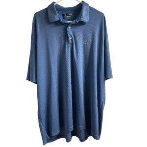 Greg Norman Collection Blue Polo‎ Shirt Size XXXL